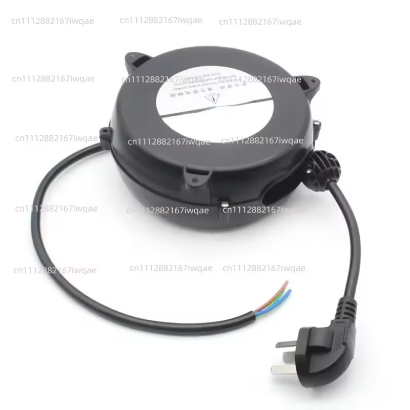 Electric Reel - สายไฟม้วนเก็บได้ ML-0612 220v H05VV-F 3G1.5mm2 ยาว