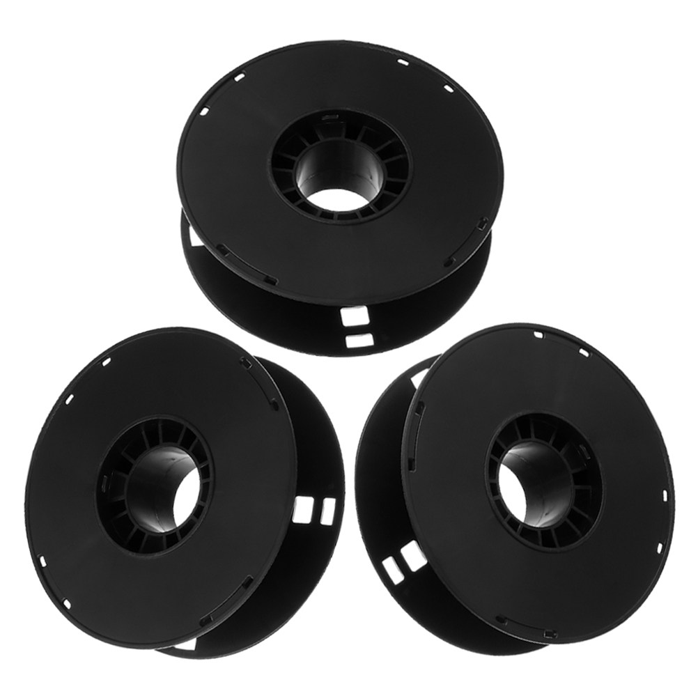 Electric Reel - 3 ชิ้น รอกเก็บสายไฟพลาสติก น้ำหนักเบา พกพาสะดวก สำหรับสายต่อ
