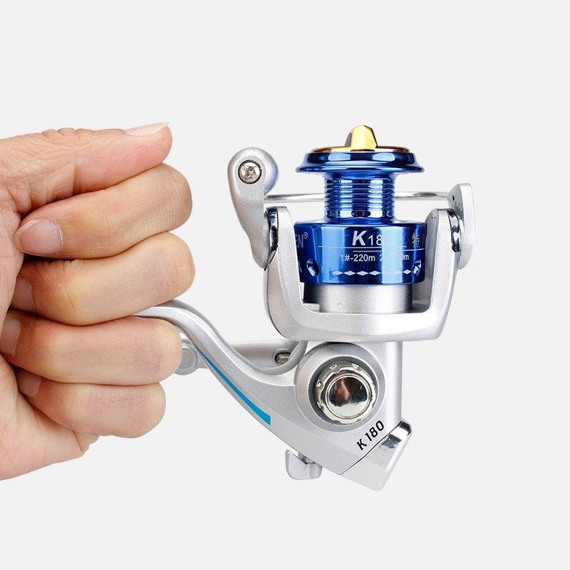 TEBEN K180 รอกตกปลาแบบหมุนขนาด - Ice Fishing Reel บทวิจารณ์และราคา