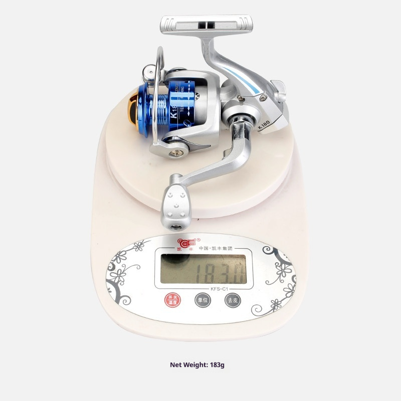 TEBEN K180 รอกตกปลาแบบหมุนขนาด - Ice Fishing Reel บทวิจารณ์และราคา